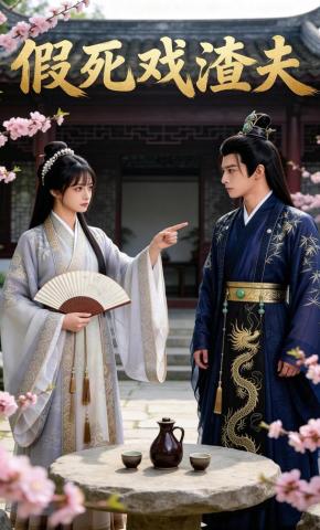 短剧《假死戏渣夫》海报