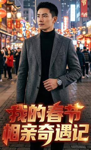 短剧《我的春节相亲奇遇记》海报