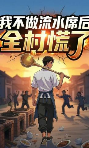 短剧《我不做流水席后，全村慌了》海报