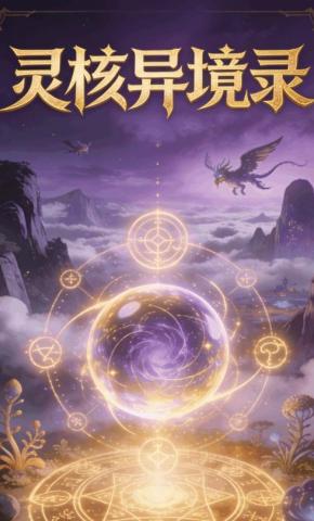短剧《灵核异境录》海报