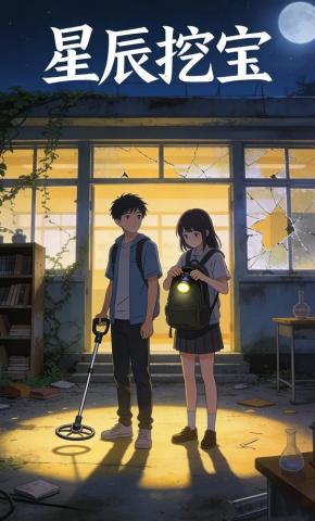 短剧《星辰挖宝》海报