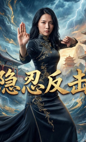 短剧《隐忍反击》海报