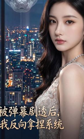 短剧《被弹幕剧透后，我反向拿捏系统》海报