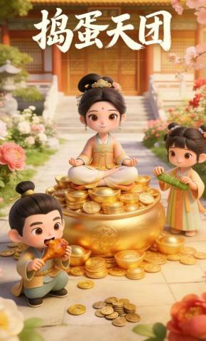 短剧《捣蛋天团》海报