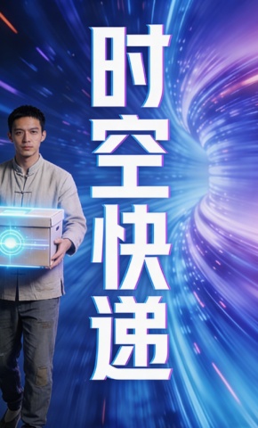 短剧《时空快递》海报
