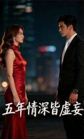 短剧《五年情深皆虚妄》海报
