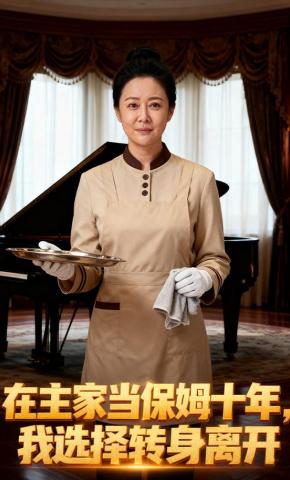 短剧《在主家当保姆十年，我选择转身离开》海报