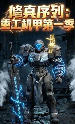 短剧《修真序列：重工机甲第一季》海报