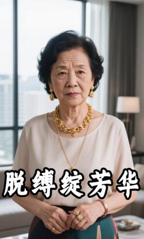 短剧《脱缚绽芳华》海报
