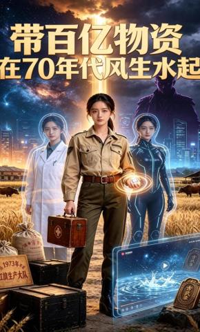 短剧《带百亿物资，在70年代风生水起》海报