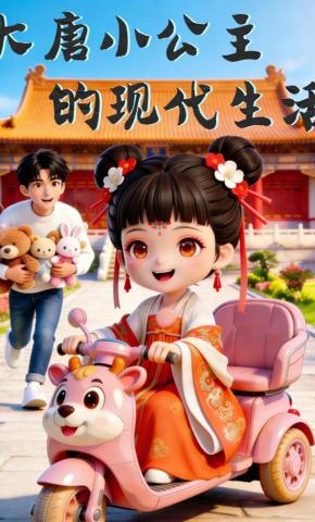 短剧《大唐小公主的现代生活》海报