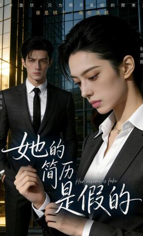 短剧《她的简历是假的》海报