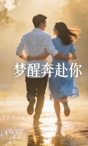 短剧《梦醒奔赴你》海报