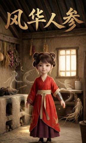 短剧《风华人参》海报