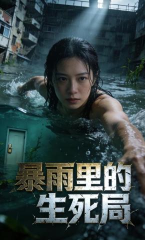 短剧《暴雨里的生死局》海报