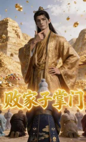 短剧《败家子掌门》海报