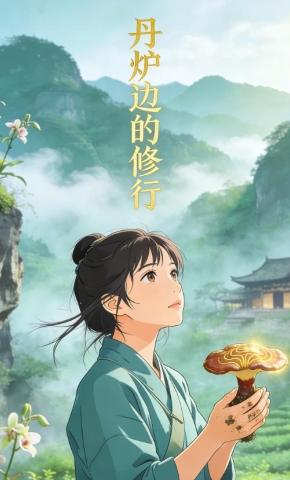 短剧《丹炉边的修行》海报