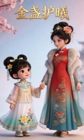 短剧《金盏护曦》海报