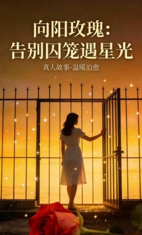 短剧《向阳玫瑰：告别囚笼遇星光》海报