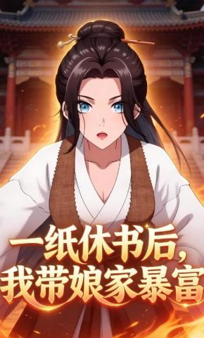 短剧《一纸休书后，我带娘家暴富》海报