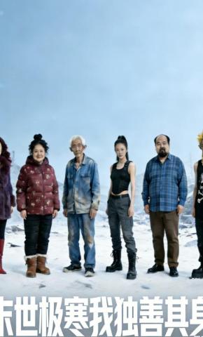 短剧《末世极寒我独善其身》海报