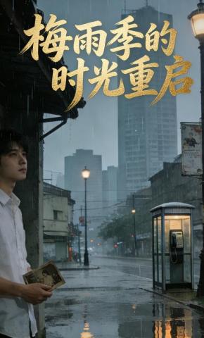 短剧《梅雨季的时光重启》海报