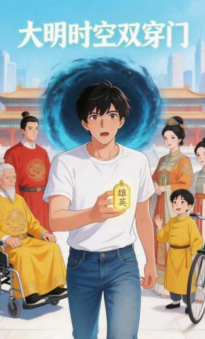 短剧《大明时空双穿门》海报