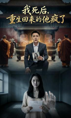 短剧《我死后，重生回来的他疯了》海报