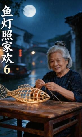 短剧《鱼灯照家欢6》海报