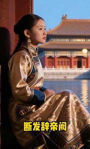 短剧《断发辞帝阙》海报