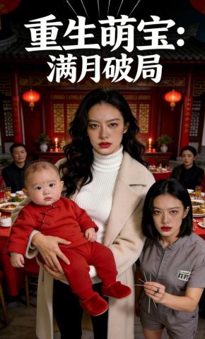 短剧《重生萌宝：满月破局》海报