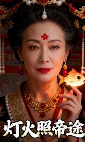 短剧《灯火照帝途》海报