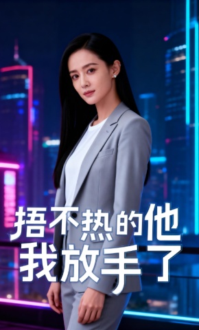 短剧《捂不热的他，我放手了》海报