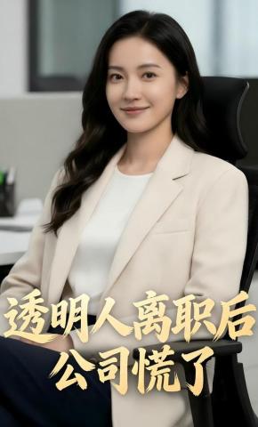 短剧《透明人离职后，公司慌了》海报