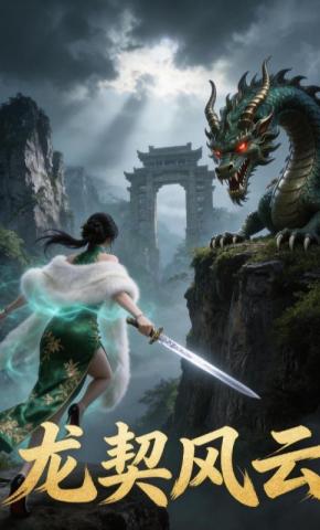 短剧《龙契风云》海报