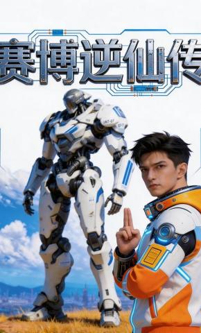 短剧《赛博逆仙传》海报