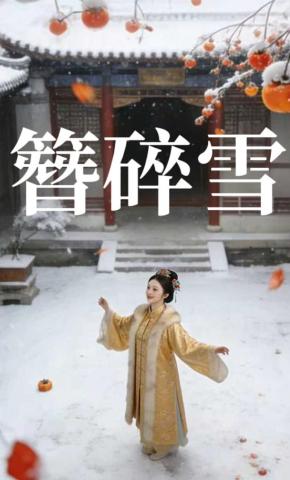 短剧《簪碎雪》海报