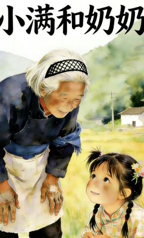 短剧《小满和奶奶》海报