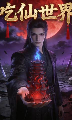 短剧《吃仙世界》海报