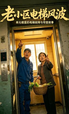 短剧《老小区电梯风波》海报