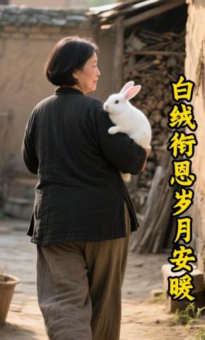 短剧《白绒衔恩岁月安暖》海报