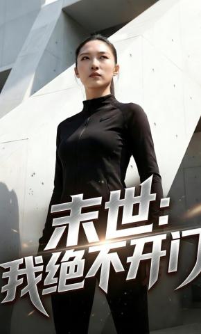 短剧《末世：我绝不开门》海报