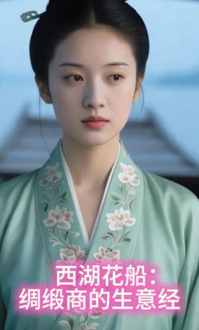 短剧《西湖花船：绸缎商的生意经》海报