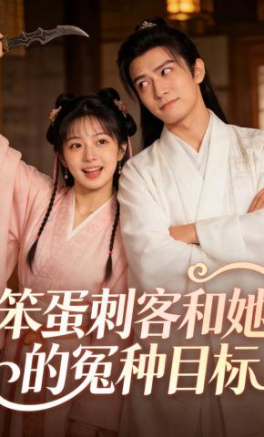 短剧《笨蛋刺客和她的冤种目标》海报