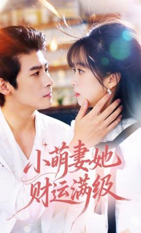 短剧《小萌妻她财运满级》海报