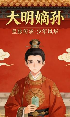 短剧《大明嫡孙》海报