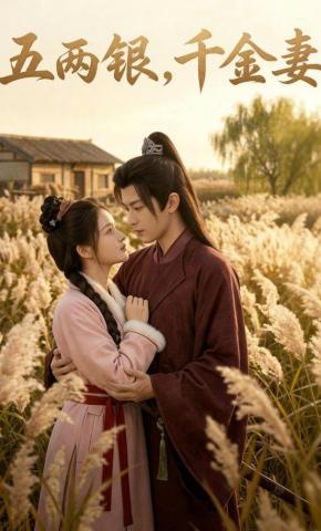 短剧《五两银，千金妻》海报