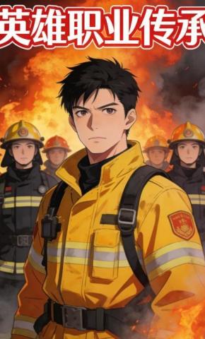 短剧《英雄职业传承》海报