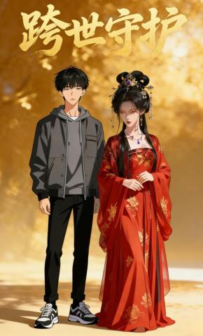 短剧《跨世守护》海报
