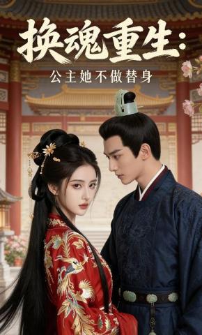 短剧《换魂重生：公主她不做替身》海报
